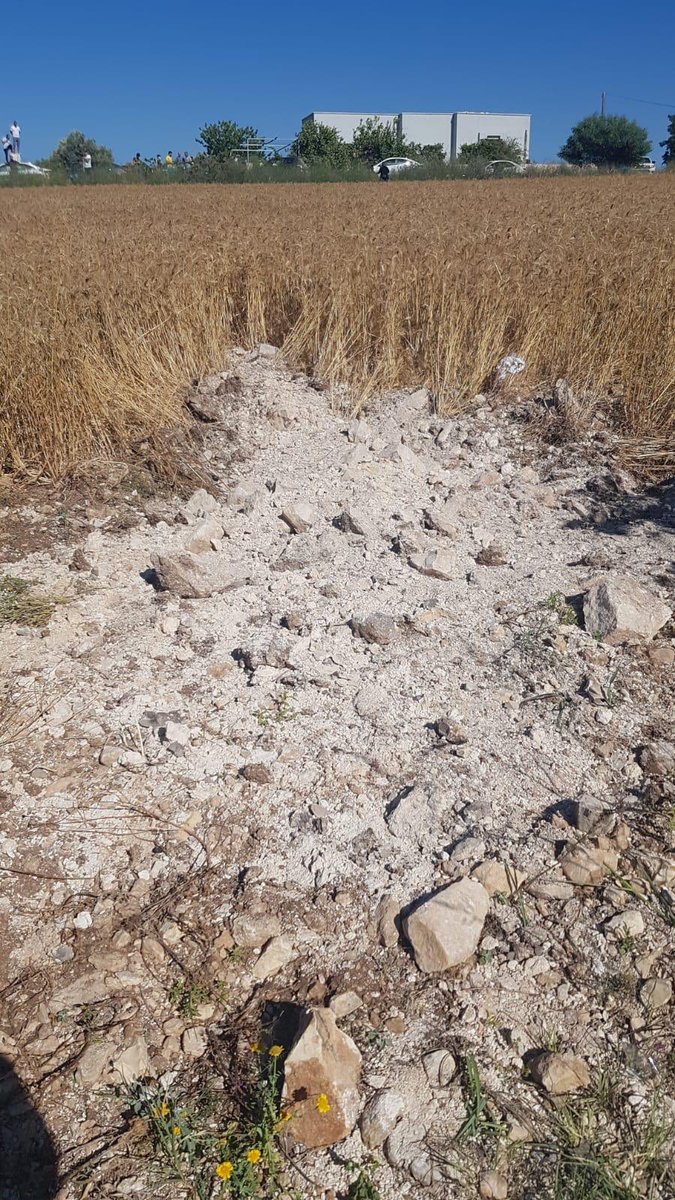 One of the rockets fired from Lebanon into #Israel landed near the Arab city of Shfaram, no damage or injuries reported.