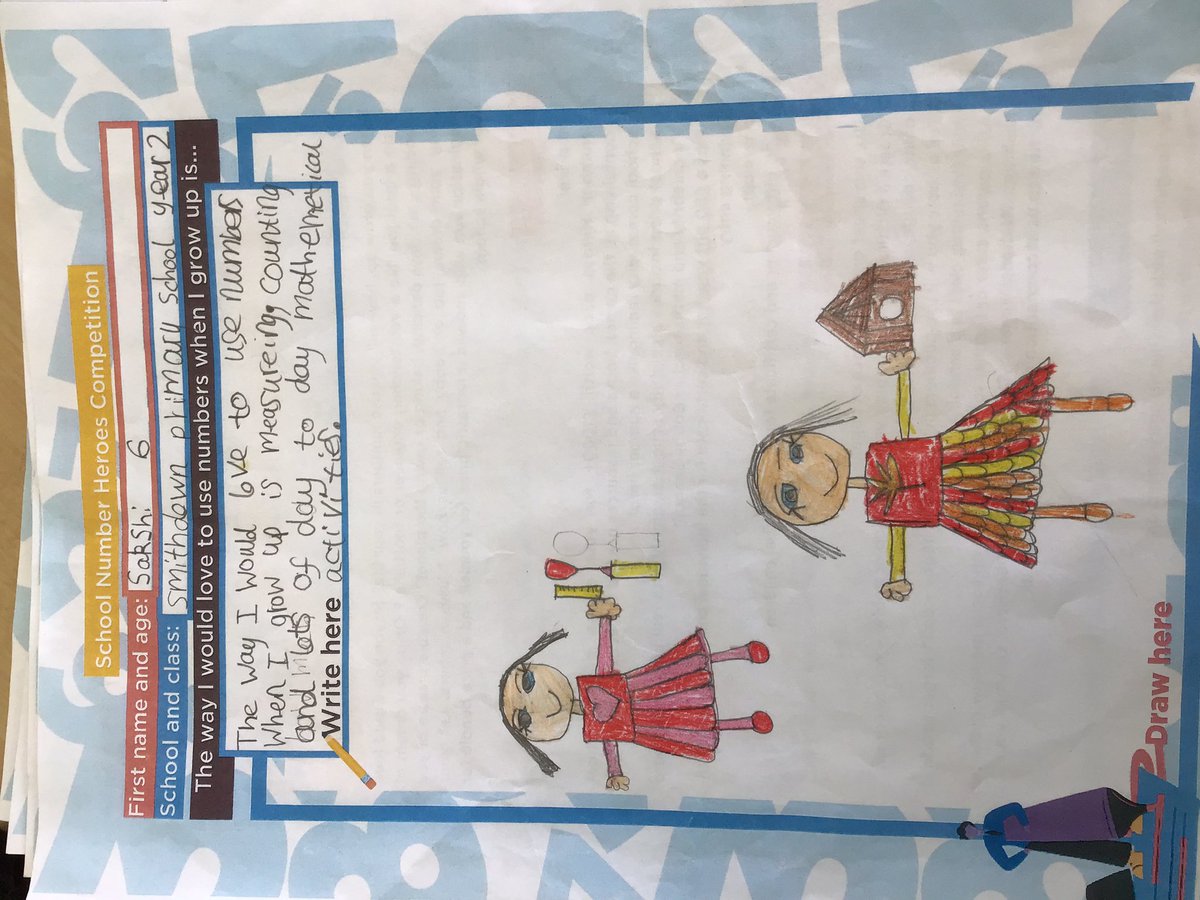 MissDudley6's tweet photo. Using numbers in our dream jobs 🌟 #NationalNumeracyDay #SchoolNumeracyDay #smithdownmaths https://t.co/uwJZcTueKu