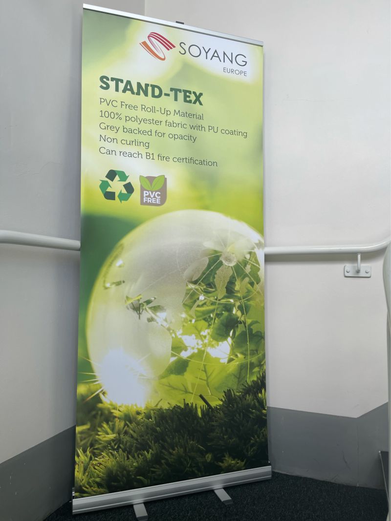 Stand-Tex, our PVC free roller banner is now available for next day delivery!

#creativeindustry #pvcfree #displaysolutions #bannerprinting #digitalprinting