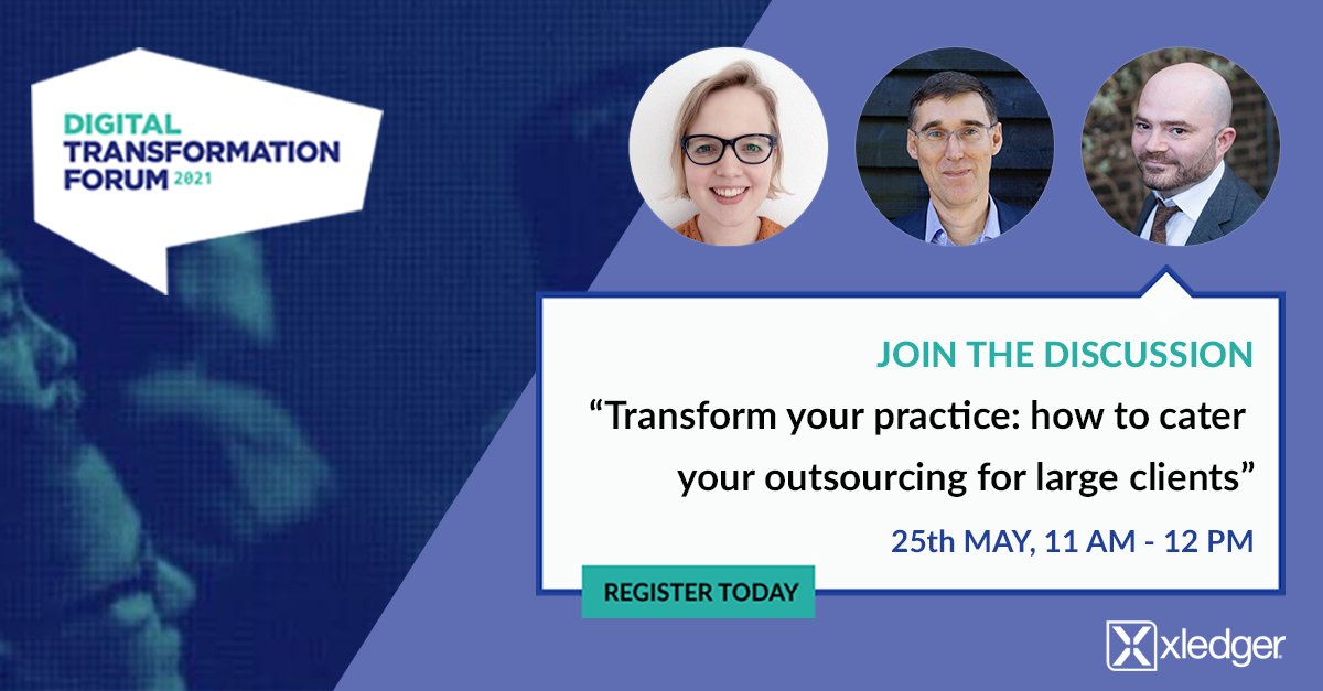 XledgerUK's tweet image. Join our experts, Rosalie Tengey, Roger Eddowes and Rob Howard, at the Digital Transformation Forum next week as they discuss the latest trends in outsourced accounting.

Find out more 👉 ow.ly/YtQd50EQmKA

@ShowAccountancy #digitaltransformationforum #accounting