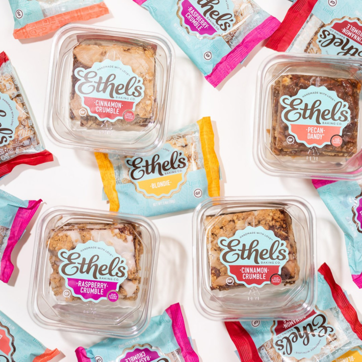 🎉 Ethel’s Baking Co is now #SpokinVerified! Blondies, brownies, + crumble bars! Ethel’s bars are certified #glutenfree and made in a facility free of peanuts, all tree nuts (except pecans) + more. Win 4 tubs on our Instagram + Facebook! 🍪 #giveaway <a href="/EthelsBaking/">Ethel's Baking Co.</a>