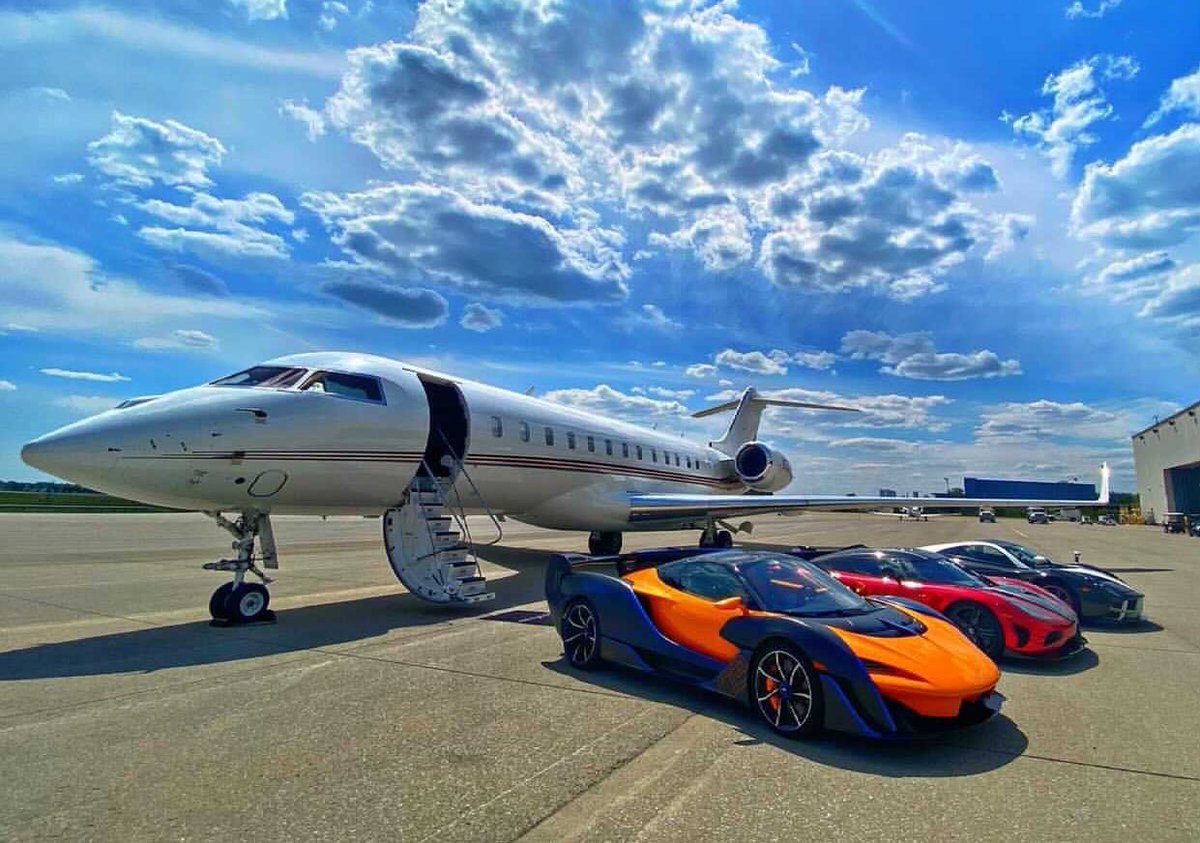 NetJets's tweet image. Wings &amp;amp; wheels. #OnlyNetJets