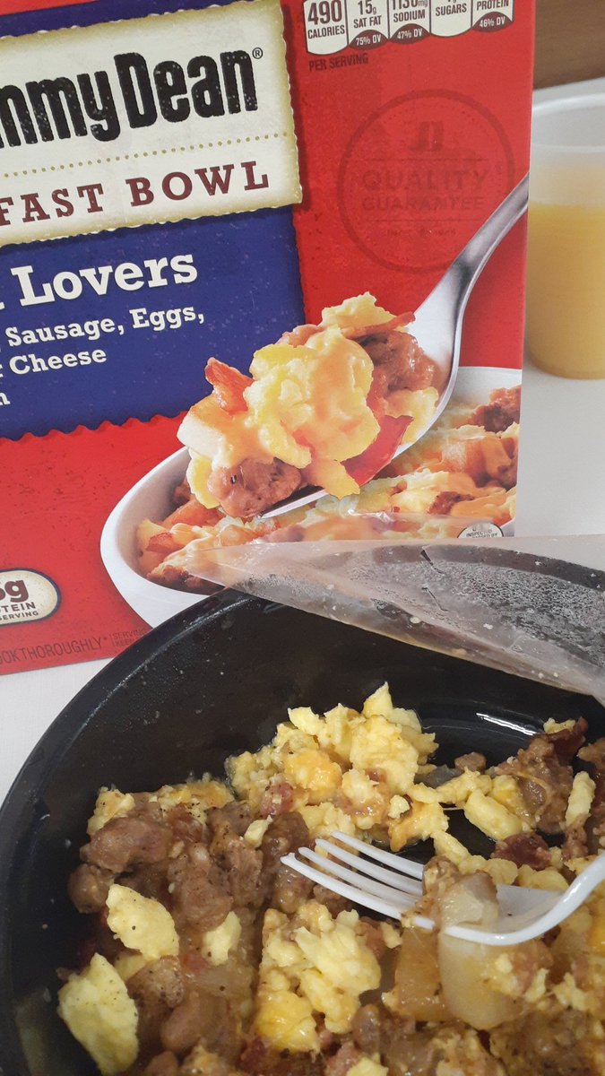 Who ever thought of this bowl needs a raise!!@JimmyDean