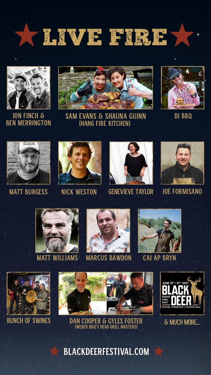 blackdeerfest's tweet photo. Ever caught a glimpse of 'Sam &amp; Shauna's Big Cook-Out' on the BBC? Before you taste @hangfirebbq’s deep south deliciousness in the deer park, get to know the girls a bit better: "Everything we do has to have heart, soul &amp; meaning." 

🔥🖤🦌👀👇

https://t.co/KsDg08EYJV https://t.co/WWmb1fX8cf