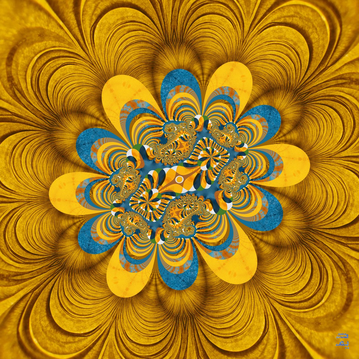 DaimAlYad's tweet photo. Like so many established cryptoartists in our space, I did not start making art out of a desire to seek riches or fame.

I started making art 15 years ago to convey my unique vision of the world--both the perfect mathematical realm &amp; the flawed physical one that we inhabit.

/2 https://t.co/DYpGEWrS8f