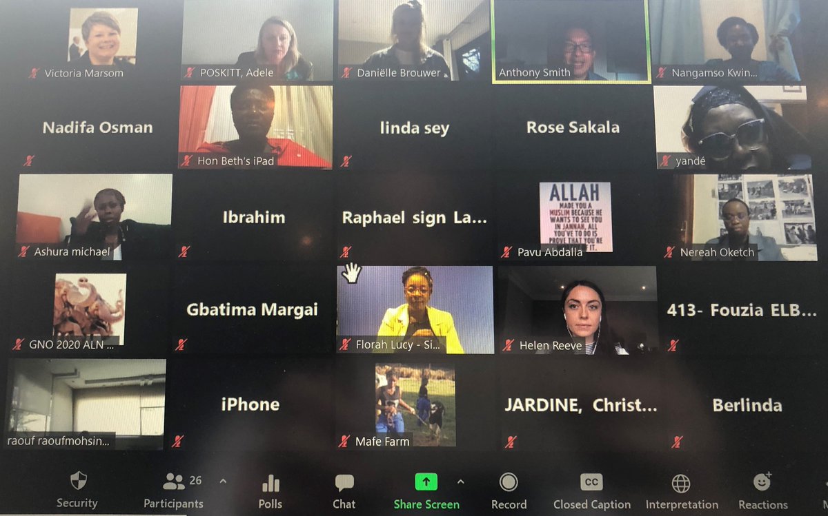 Adele Poskitt WFD (@adeleposkittwfd) on Twitter photo Yesterday’s virtual graduation marked the end of the 2020 <a href="/AfricanLiberals/">AfricaLiberalNetwork</a> Women’s Leadership Programme. Congratulations to the 14 participants representing 9 countries across Africa! We are honoured to have worked with such an inspiring group of women alongside ALN & <a href="/LibDems/">Liberal Democrats</a> Yesterday’s virtual graduation marked the end of the 2020 <a href="/AfricanLiberals/">AfricaLiberalNetwork</a> Women’s Leadership Programme. Congratulations to the 14 participants representing 9 countries across Africa! We are honoured to have worked with such an inspiring group of women alongside ALN & <a href="/LibDems/">Liberal Democrats</a>