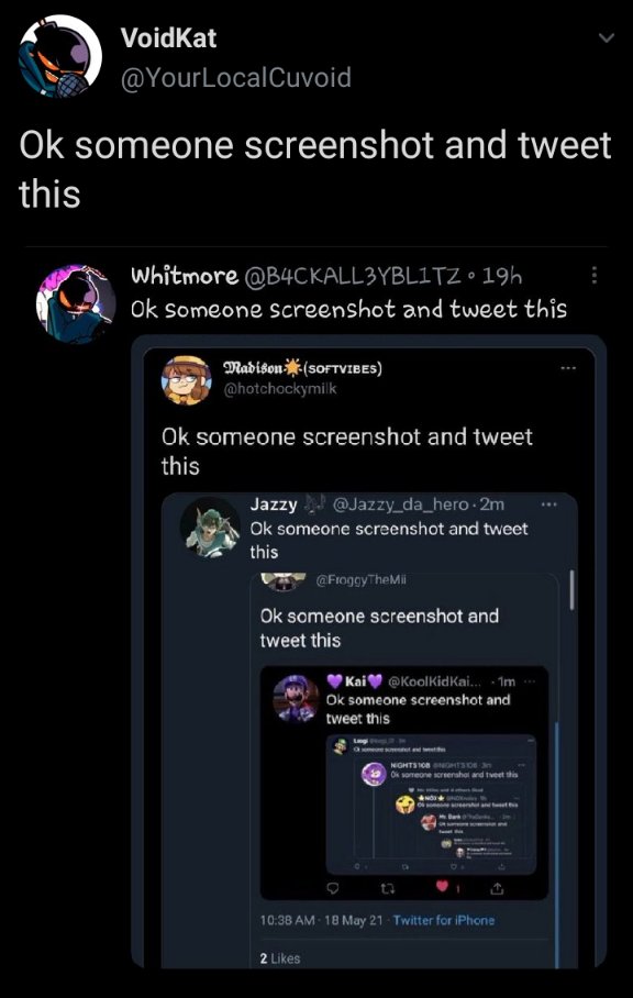 TheRandomshape2's tweet image. Ok Someone screenshot and tweet this