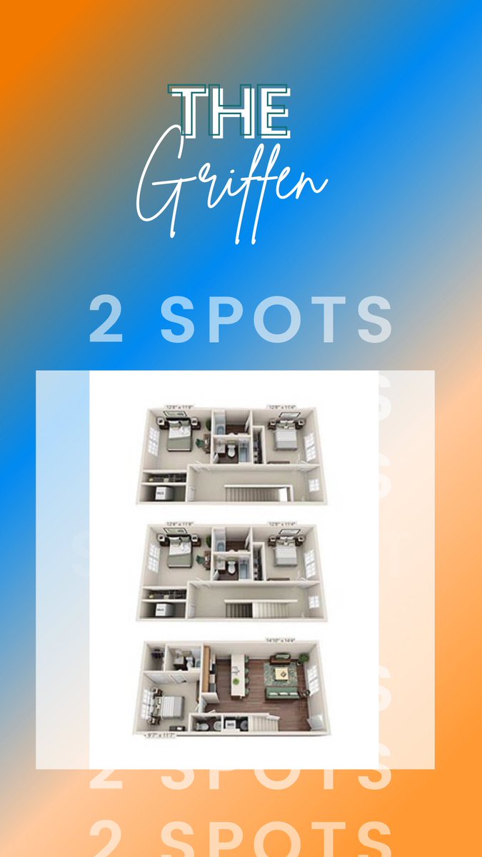 lyons_corner's tweet image. Need last minute housing? 👇⏳
We have 2 spots left in our large 5x5.5 townhomes ❗❗ Apply on Lyonscorner.com
#uf24 #uf25 #ufhousing #gainesvillefl #babygator24