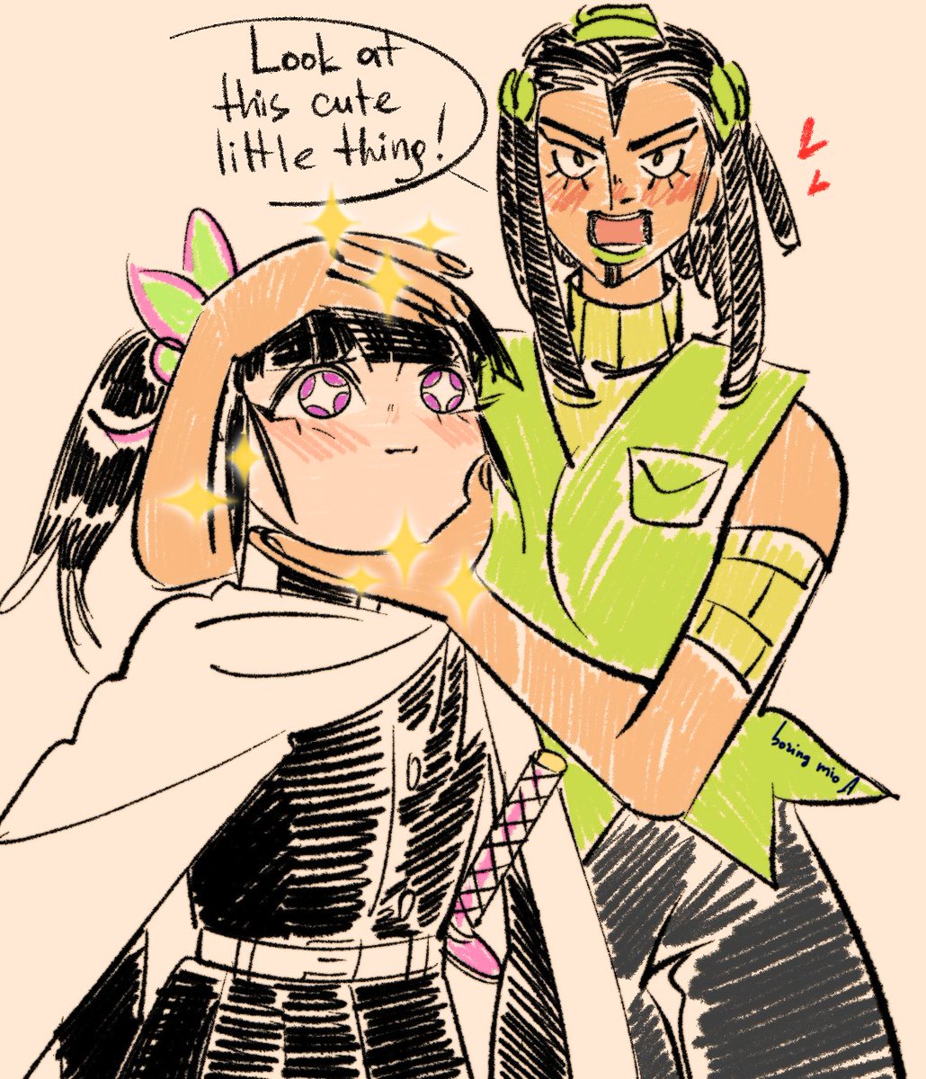 the crossover that only 2 people will understand but I had fun 
#jjba #kny 