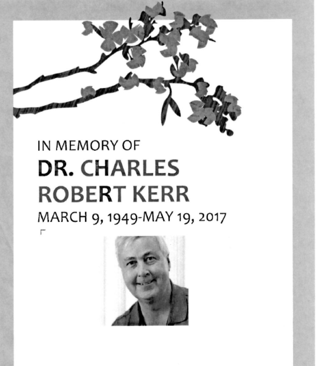 Dr Charles Kerr gave opportunities  to so many individuals while he was building up cardiology and   electrophysiology in British Columbia and Canada  ! He left us 5 yr ago... We all miss him so fondly !@SCC_CCS <a href="/SCC_CCS_CEO/">Carolyn Pullen, CEO</a> <a href="/SCC_CCS_Trainee/">CCS Trainee Committee</a> <a href="/UBC/">University of British Columbia</a> <a href="/Providence_Hlth/">Providence Health Care</a>