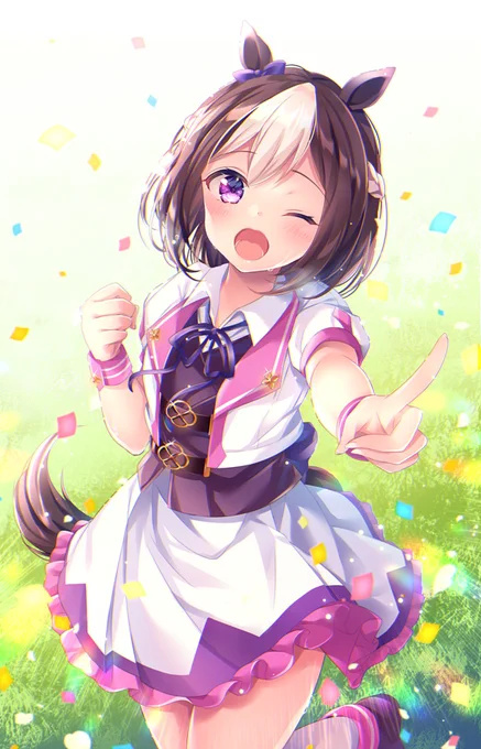 「はい!スペシャルウィークです!」
#ウマ娘 