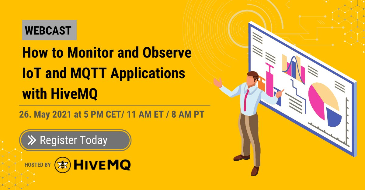 HiveMQ's tweet image. As a #DevOps administrator working in #IoT space, do you have challenges in understanding the behavior of a running #IoTdevice &amp;amp; monitoring the overall health of a system? Attend this #IoTwebcat to learn how to address these challenges ➡️  bit.ly/3eU171N