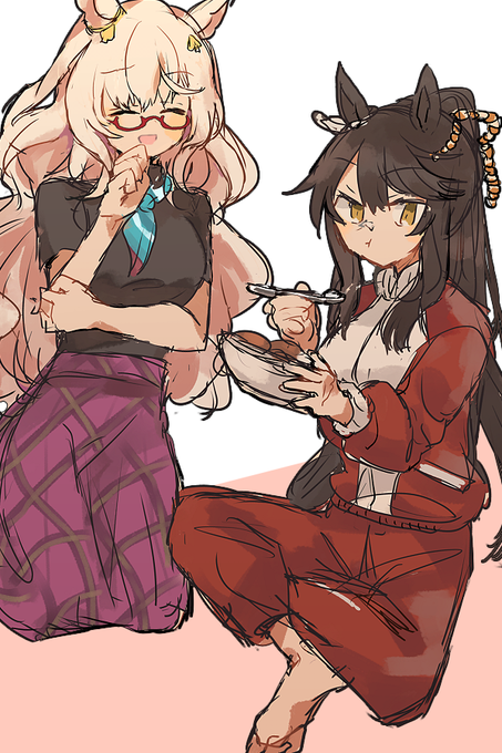 ブライアンとハヤヒデ #ウマ娘 