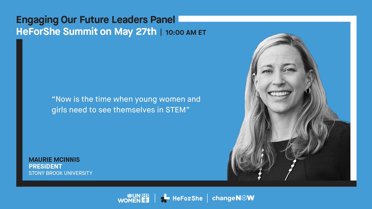 HeForShe's tweet image. 📣  SPEAKER ALERT 📣 

Meet the speakers from the Engaging our Future Leaders Panel: 

@DaveVelazquez, President &amp;amp; CEO of @PepcoConnect,
@SBUPrez, President of @stonybrooku  and 
@AhmadAlhendawi, Secretary General of @worldscouting 

Register here: changenow.world/public-ticket/