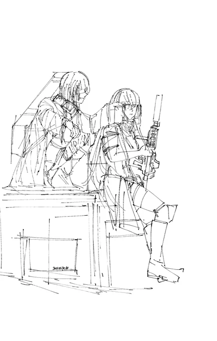#少女前線 #Girlsfrontline #소녀전선 #ドルフロ 
First meet 