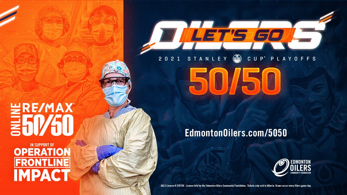 GiveToUHF's tweet photo. The @Oil_Foundation continuously supports charities in our community. We're excited to announce that @GiveToUHF as part of #OperationFrontlineImpact, along with other hospital foundations across #AB, are the recipients of their generosity this week. 1/2 #Oilers https://t.co/3rNagAlBxA