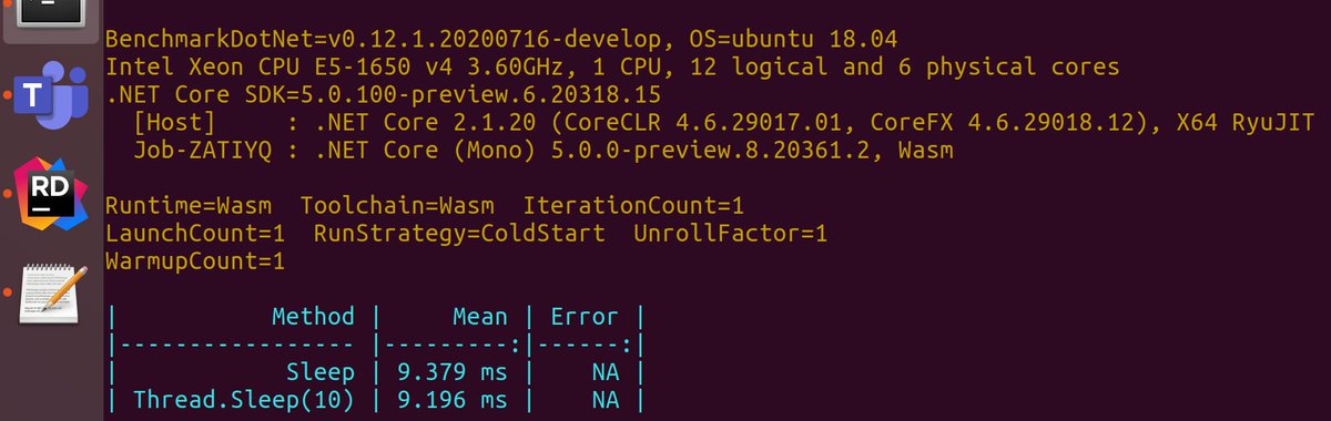 andrey_akinshin's tweet image. #BenchmarkDotNet v0.13.0 has been released!
Now we support .NET 5, .NET 6, snap, single-file deployment, Xamarin & WASM apps, Mono AOT, and more! Of course, the new version also includes some nice features and dozens of bug fixes.
benchmarkdotnet.org/changelog/v0.1…