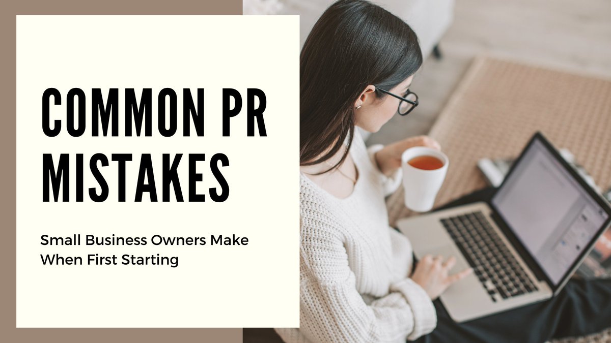 GetPressReady's tweet photo. #BlogAlert Everyone makes mistakes, and some mistakes are a great way to learn valuable lessons, while other mistakes can be avoided all together! In this weeks blog post, we discuss common PR mistakes small business owners make when first starting out! 

https://t.co/QYixZsEbFI https://t.co/tf1YNn57NR