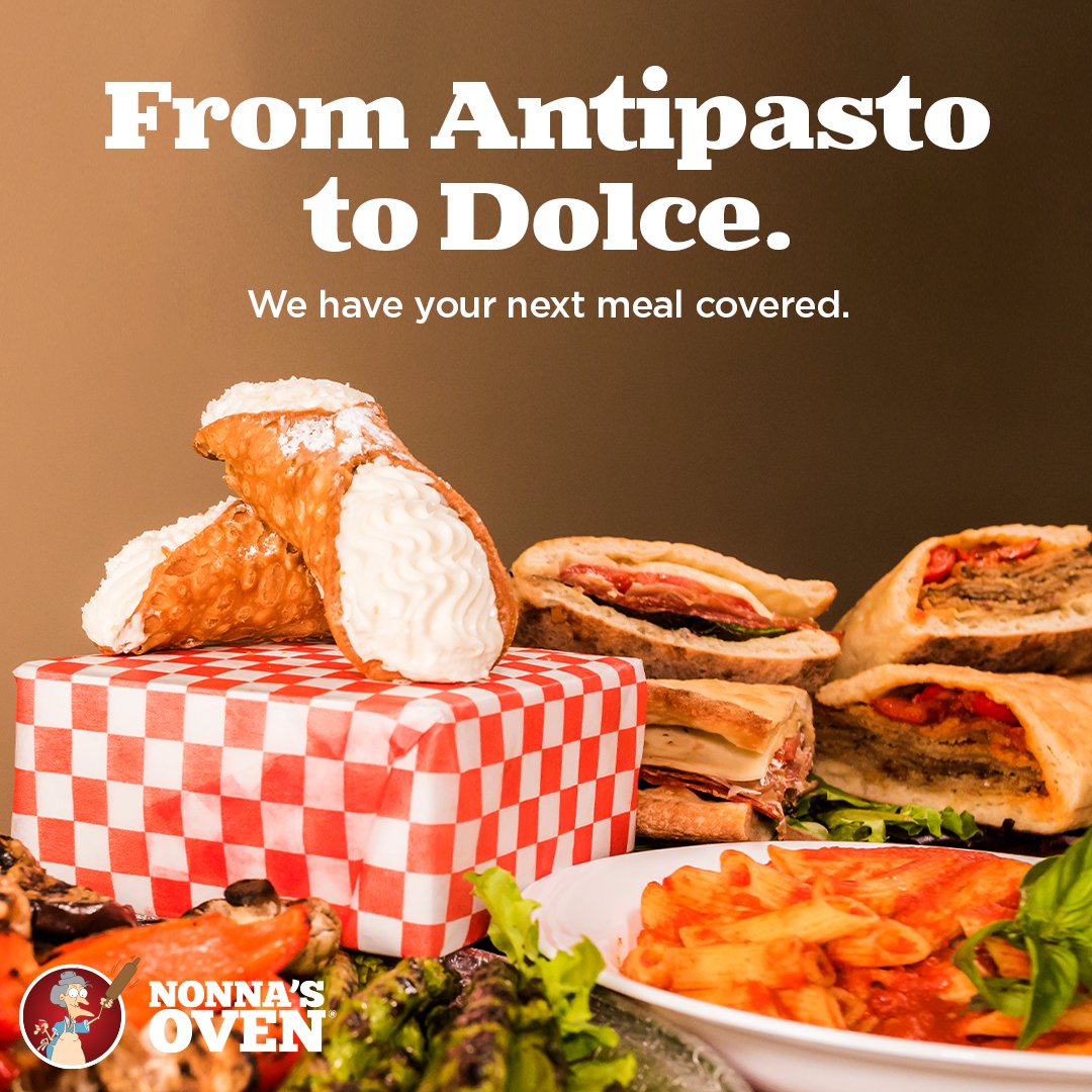 From special occasions to weeknight meals. Nonna's oven has your whole meal covered. Order today!!!