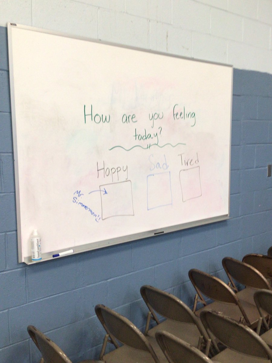 Great question <a href="/kmeagherPE/">Kelly Meagher</a> ! How’s everyone feeling today? Today we are enjoying the sum and throwing some soft balls!