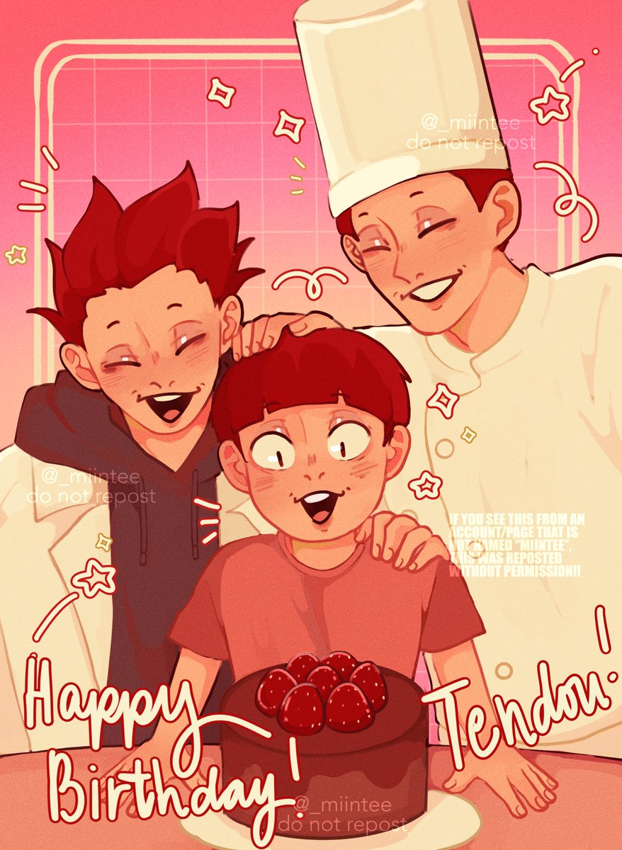 tendou day tendou day!! 

[ #天童覚誕生祭2021 #天童覚生誕祭2021 #ハイキュー #haikyuu] 