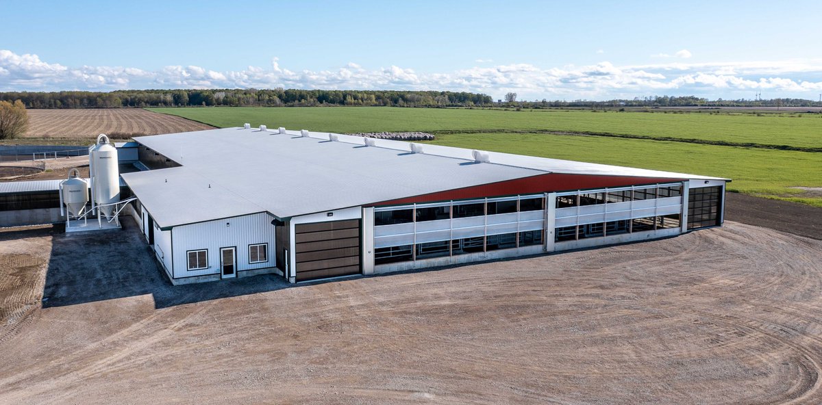 dairylanesystem's tweet photo. Check out these sweet drone shots of the DLS Structure @ A.H.E. Dairy w/ DLS tunnel &amp; ridge fans &amp; DLS curtains! We recently featured A.H.E Dairy in our May newsletter @ https://t.co/IW6SGX2zmO. 

Thanks to Aeronoptics for capturing these fantastic shots!

#DLSdairy #DLSstructure https://t.co/Ka6PlkXf4H