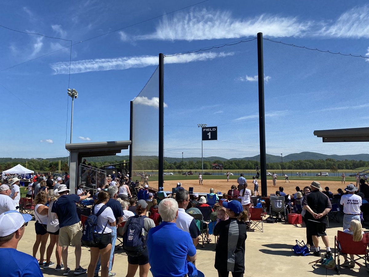 AHSAAnow's tweet photo. Great weather, great fan support, and great Softball on Day 2 at the State Softball Tournament in Oxford at @ChoccoloccoPark! https://t.co/6C3MXSIxYn
