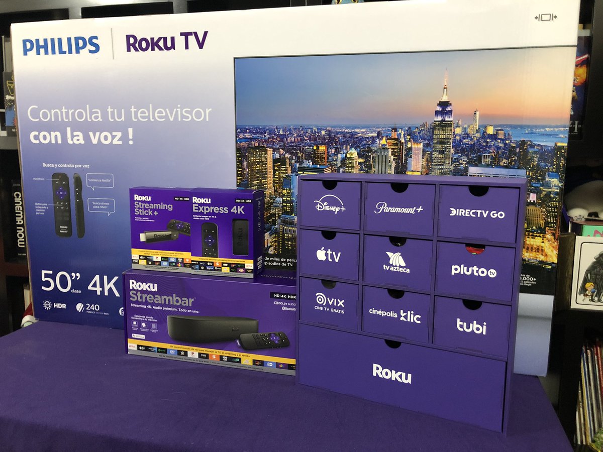 El jueves vamos a tener unos premios increíbles de @RokuPlayerMX 💜 

¿Están listos?