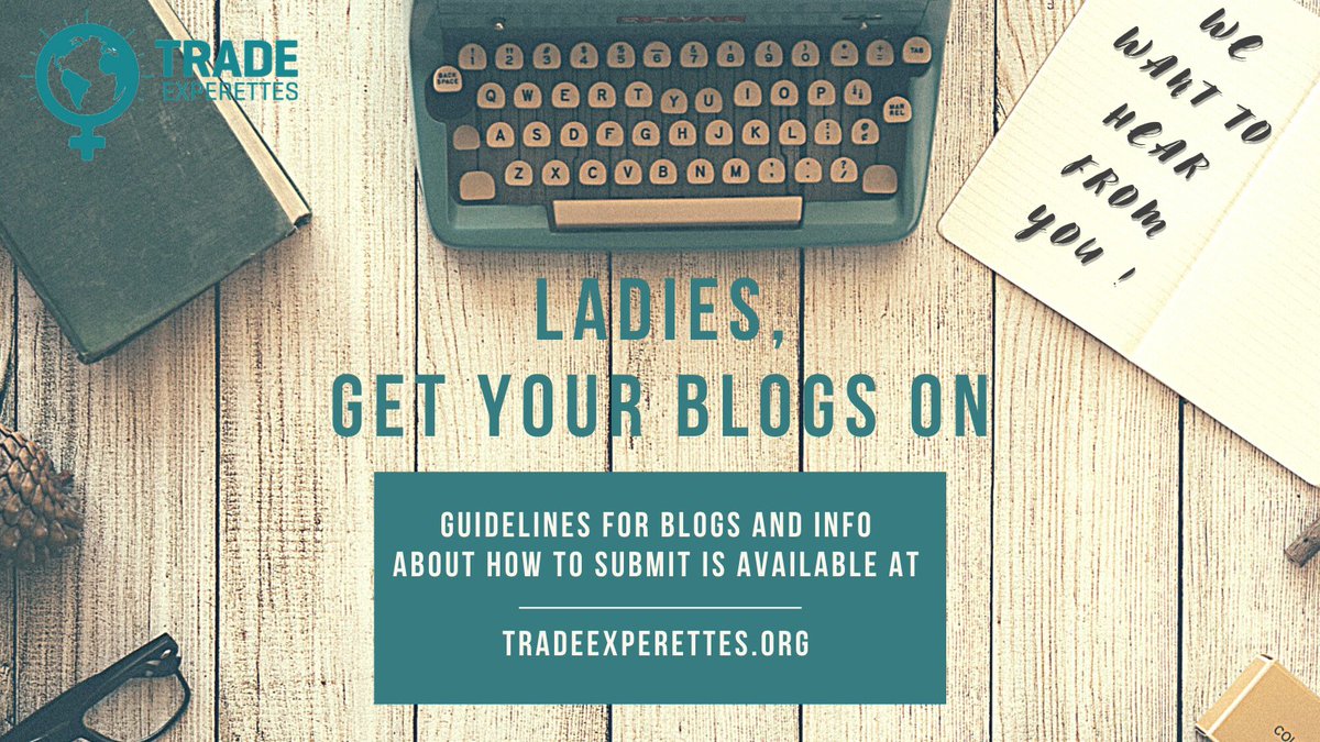 TradeExperettes's tweet photo. We know it's getting sunny☀️and warm🍹(in some places😉), and sitting in front of your laptop doesn't sound appealing. But we'd love to hear what you have to say about #trade. So if you love writing, send us your #blog! 

✍️https://t.co/it7ssHea5l https://t.co/dPCvk5wk2L