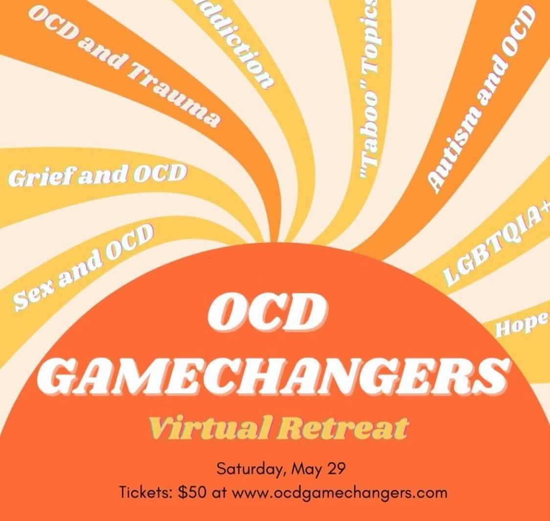 Mark your calendars for May 29th! Are you coming the @OGamechangers Virtual Retreat? 

ocdgamechangers.com/event/ocd-game…

#OCD #OCDTherapy #OCDTherapist