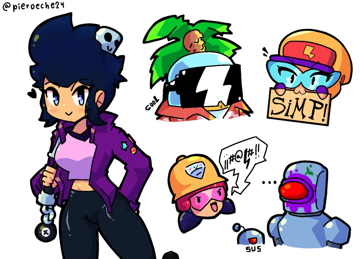 pieroeche24's tweet photo. Brawl Stars-Doodles #3 (❤️+🔄)
#BrawlStars #BrawlStarsArt #brawlstarsfanart https://t.co/lfxXYEcR5P