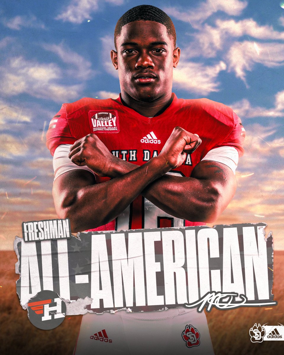 South Dakota Football (@sdcoyotesfb) on Twitter photo Congrats to @mylesfeedz on earning a spot on the <a href="/HEROSportsNews/">HERO Sports</a> Freshman All-American Team! ๐ค
๐ฐ: yote.us/33YhoMY
#GoYotes x #WeAreSouthDakota Congrats to @mylesfeedz on earning a spot on the <a href="/HEROSportsNews/">HERO Sports</a> Freshman All-American Team! ๐ค
๐ฐ: yote.us/33YhoMY
#GoYotes x #WeAreSouthDakota
