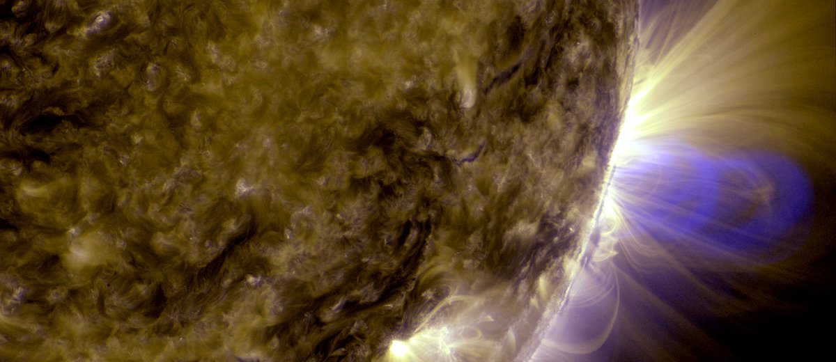 ☀️Solar scientists have confirmed the existence of #magnetic waves on the surface of the Sun that were predicted by a Swedish #scientist over 70 years ago. ☀️
 
🖱️🗞️ Full story: bit.ly/3ymoucg 
📸Photo credit: <a href="/NASA/">NASA</a>