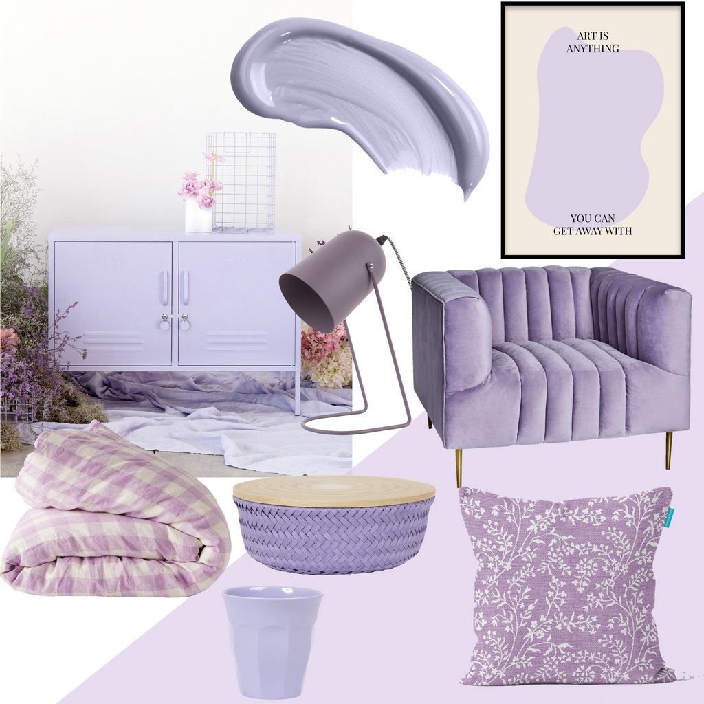 pressloft's tweet image. Our colour of the month for May is...Pretty Lilac! This colour will create peace and tranquility in any interior space. Along with looking aesthetically pleasing, Pretty Lilac will bring light and life back into spaces. View our full trend on Press Loft: pressloft.com/app/trend/pret…