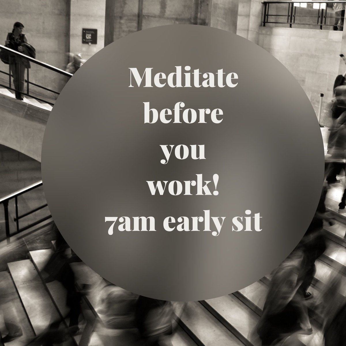 mindspringstwit's tweet image. REMINDER: We're starting early tomorrow. Alistairs' live lesson is at 7am (GMT)
Join us at The Mindsprings Practice Space for morning meditation. #meditation #zoom #online buff.ly/3g1I8S8