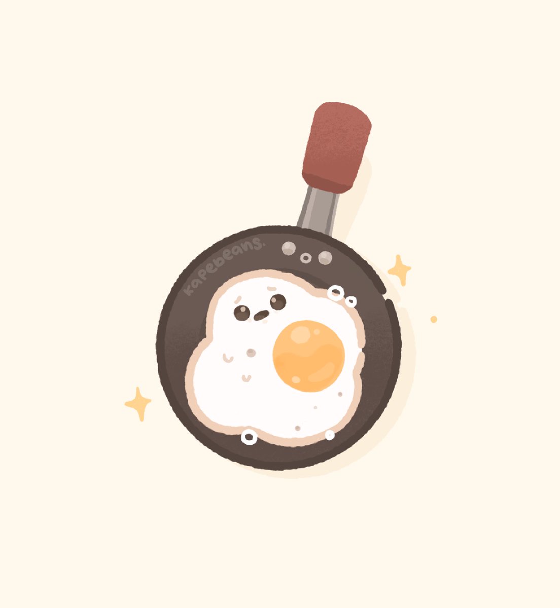 「🍳 」|bib 🐥☕️のイラスト