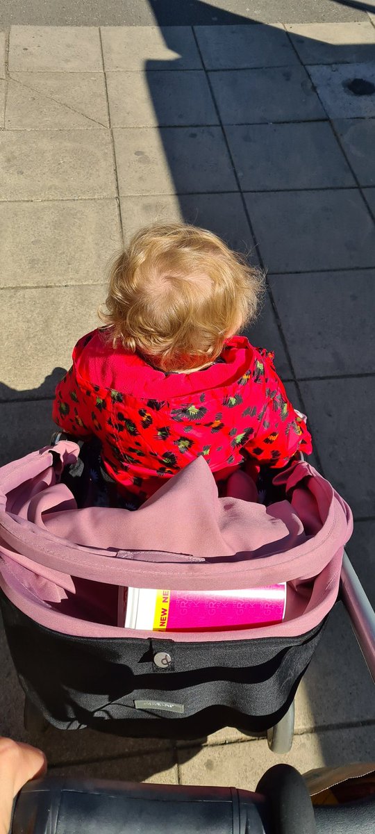MrsMorganPlus3's tweet photo. Apparently we don't sit in the pushchair properly anymore 😂 featuring @Matalan leopard coat and #pinkstuff #leopard #mamasandpapas #toddler #humpday #sunnyday #mumlife #mummyof4 https://t.co/plZ1G2dAMu