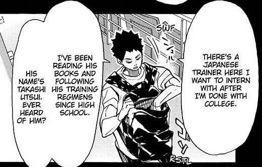 AHSDHAHDH I CANT BELIEVE HES THE FUNNIEST CHARACTER IN HAIKYUU 