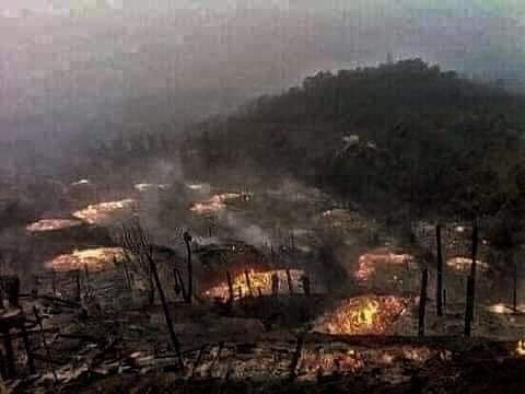 Minn99U's tweet photo. Mindat, Chin state in Myanmar https://t.co/daLyq5HYx0