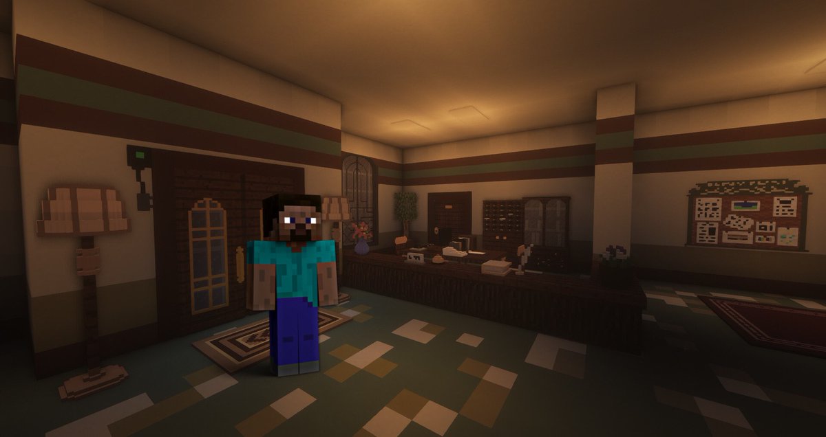 ❬ Steve ❭  Huh. Where the fuck am I?