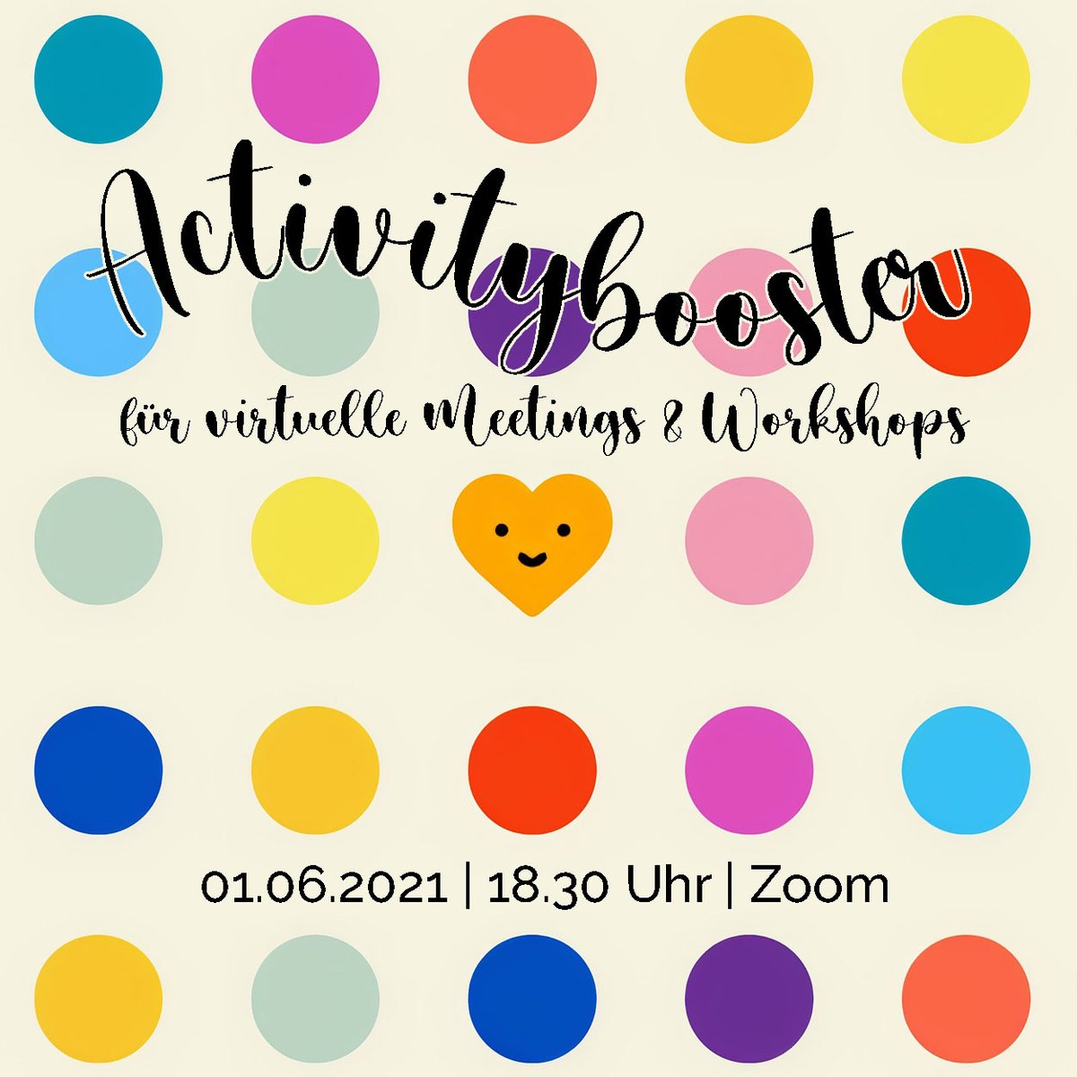 Meetings mit konzentriertem Publikum, das motiviert ist, sich austauscht und die Kreativität sprudeln lässt? Das ist der Traum von jedem, der eine Online-Session moderiert. Beim Activitybooster für virtuelle Meetings lassen wir den Traum Realität werden! bit.ly/3whj5RH