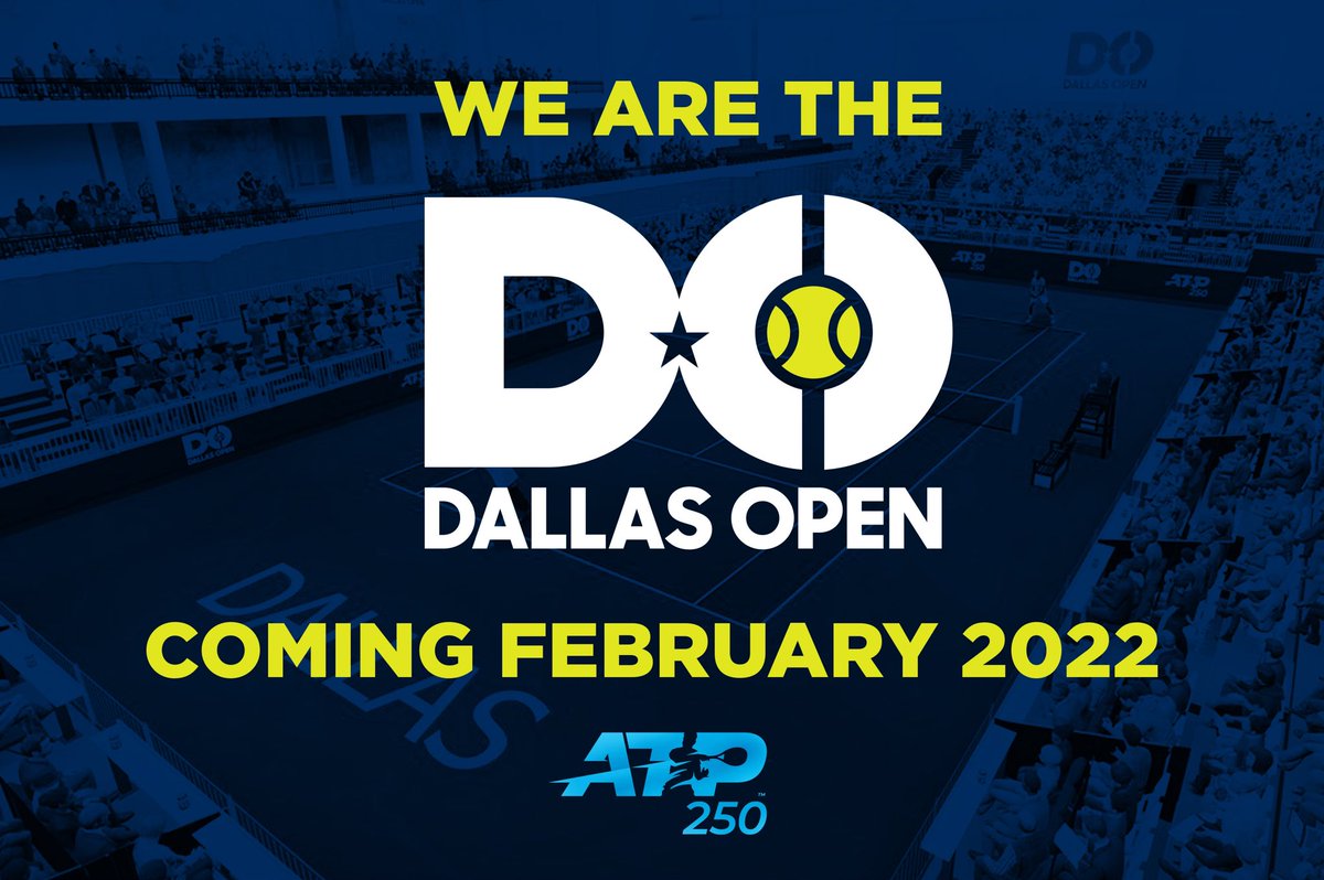 We are the Dallas Open. 🎾 Coming February 6-13, 2022! 

One of just ten <a href="/atptour/">ATP Tour</a> 250 tournaments in the US and the ONLY indoor tournament to the elite Styslinger/Altec Tennis Complex at SMU. You won’t want to miss it! 

🎟️ Join the waitlist: bit.ly/dallasopen