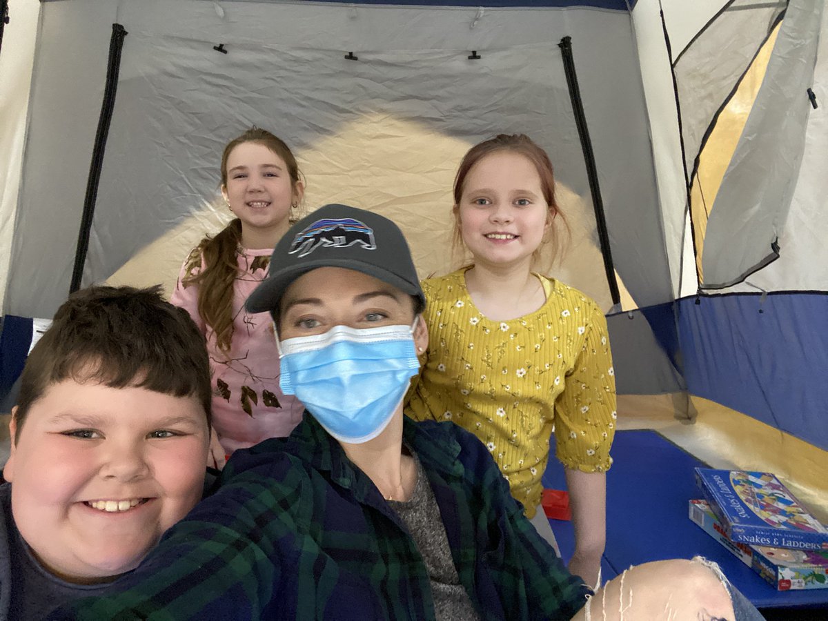 TEMstars's tweet photo. What a time we’ve had camping this afternoon!! https://t.co/5ltrjX62X6
