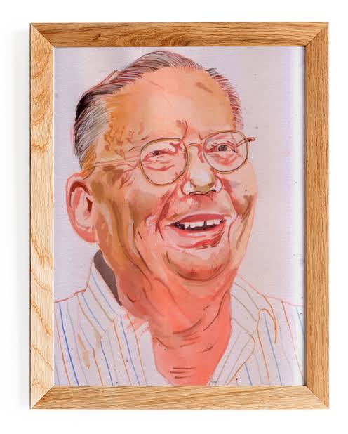 Happy birthday to India\s own Bond - Ruskin Bond! Sketch by my friend 