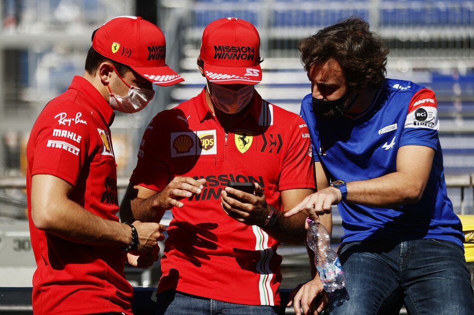 Video: Charles Leclerc, Carlos Sainz and Fernando Alonso in Monaco