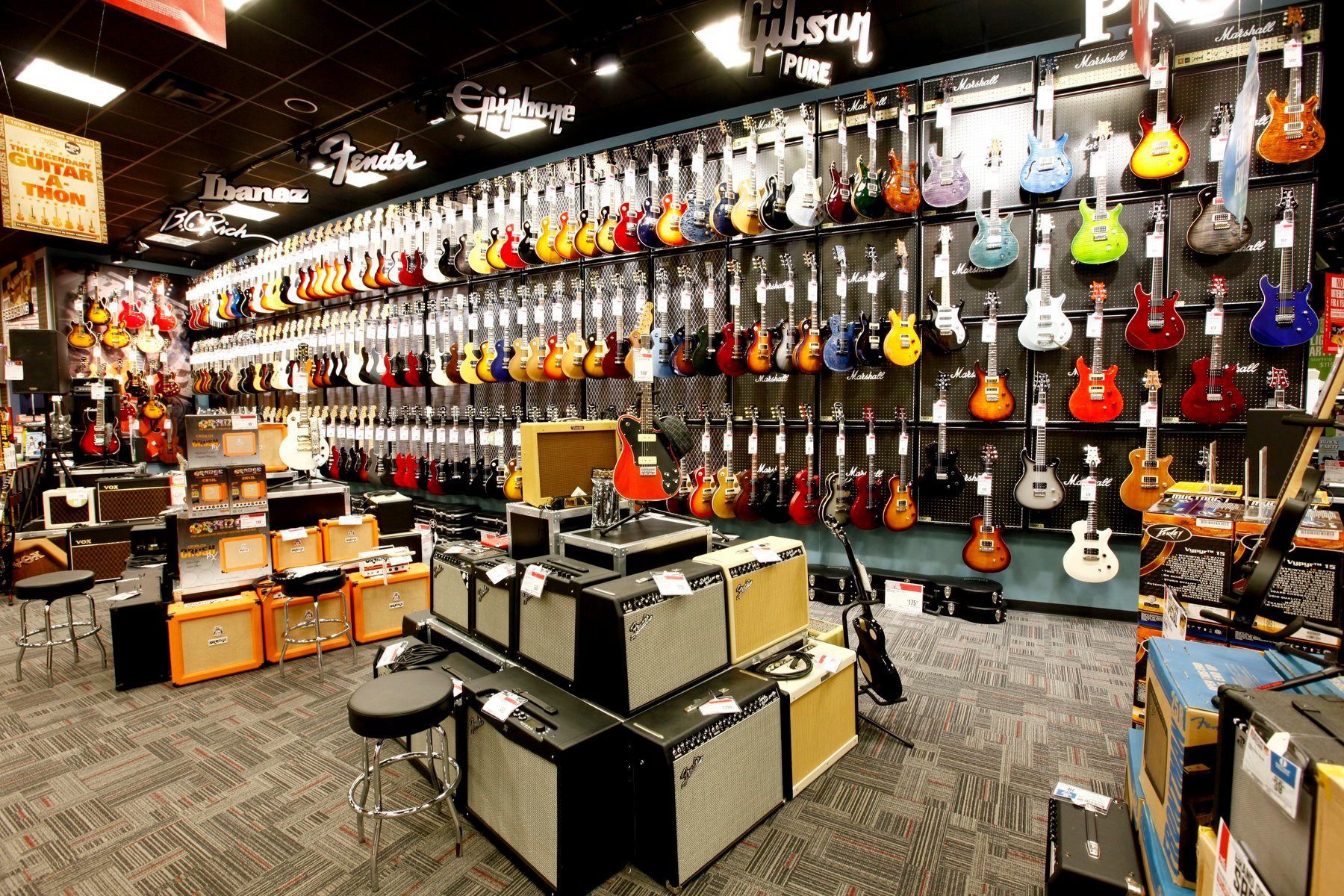 Guitar center in sale store pick up