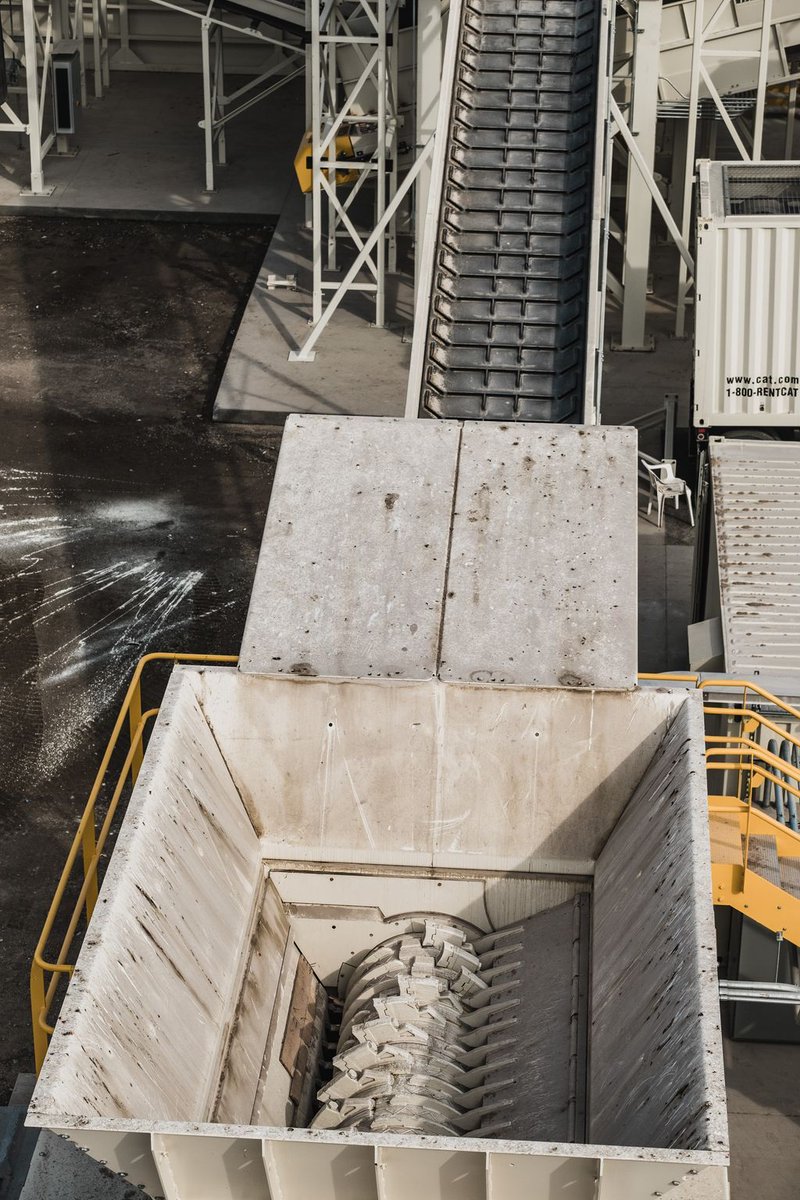 C&amp;D is one of the toughest types of #solidwaste to process. The Komptech Terminator, a low-speed, high-torque shredder, is purpose-built to shred C&amp;D material to gain efficient downstream sorting and maximize treatment productivity by providing a consistent waste streamflow.