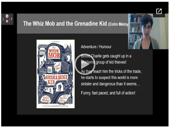 Looking for book recommendations? Check out our library Book Talks! Great for both reluctant and avid readers. New videos added weekly. cutt.ly/WIDbooktalks