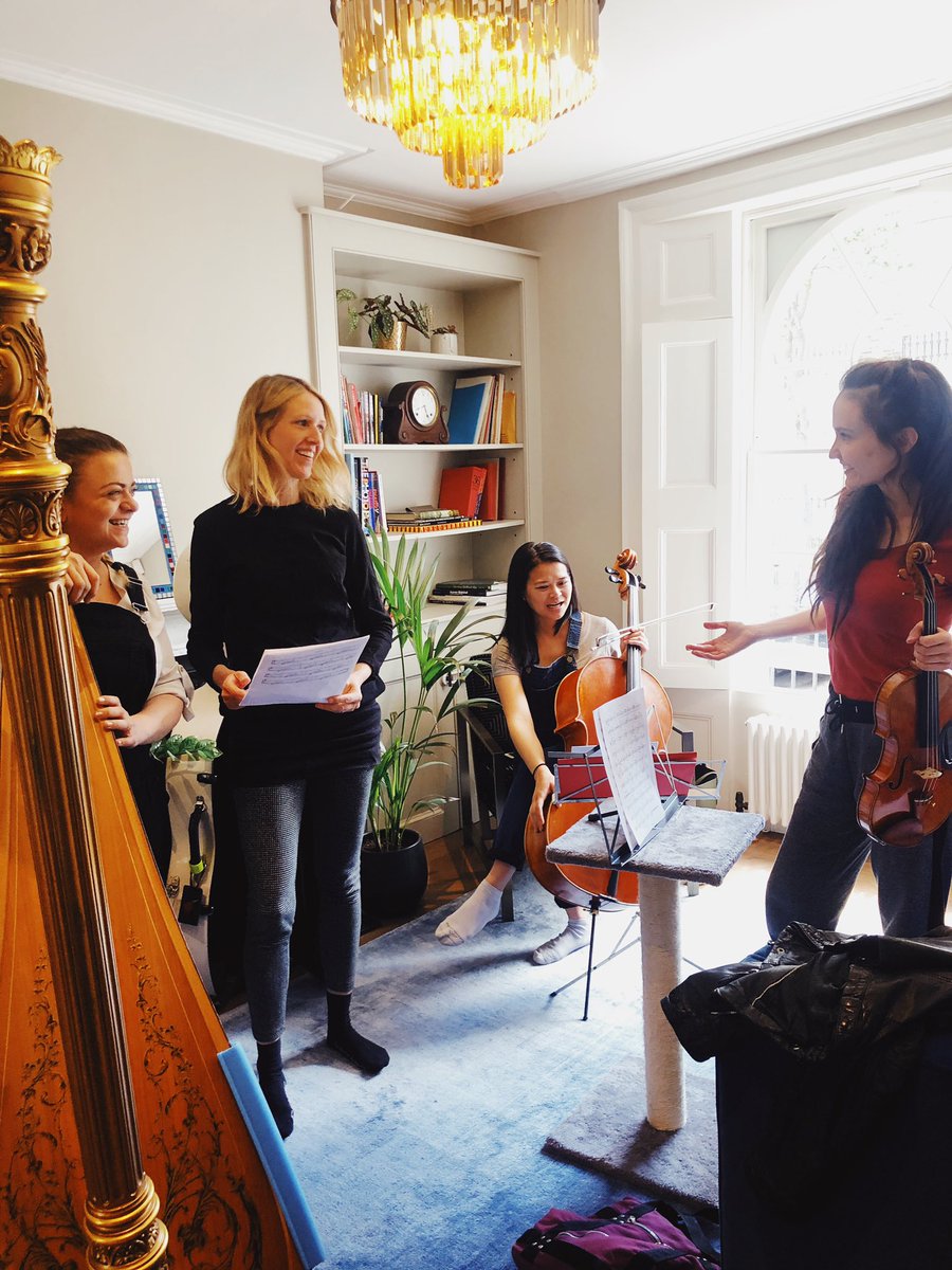 Kate_Simko's tweet image. Pure happiness playing with my ensemble @LEOrchestra today!  Cannot wait for our show this weekend and to start debuting tracks from our new LEO album in the works!! It’s been a long road, hope you’re all getting back to what makes you sparkle with happiness. ✨💫✨