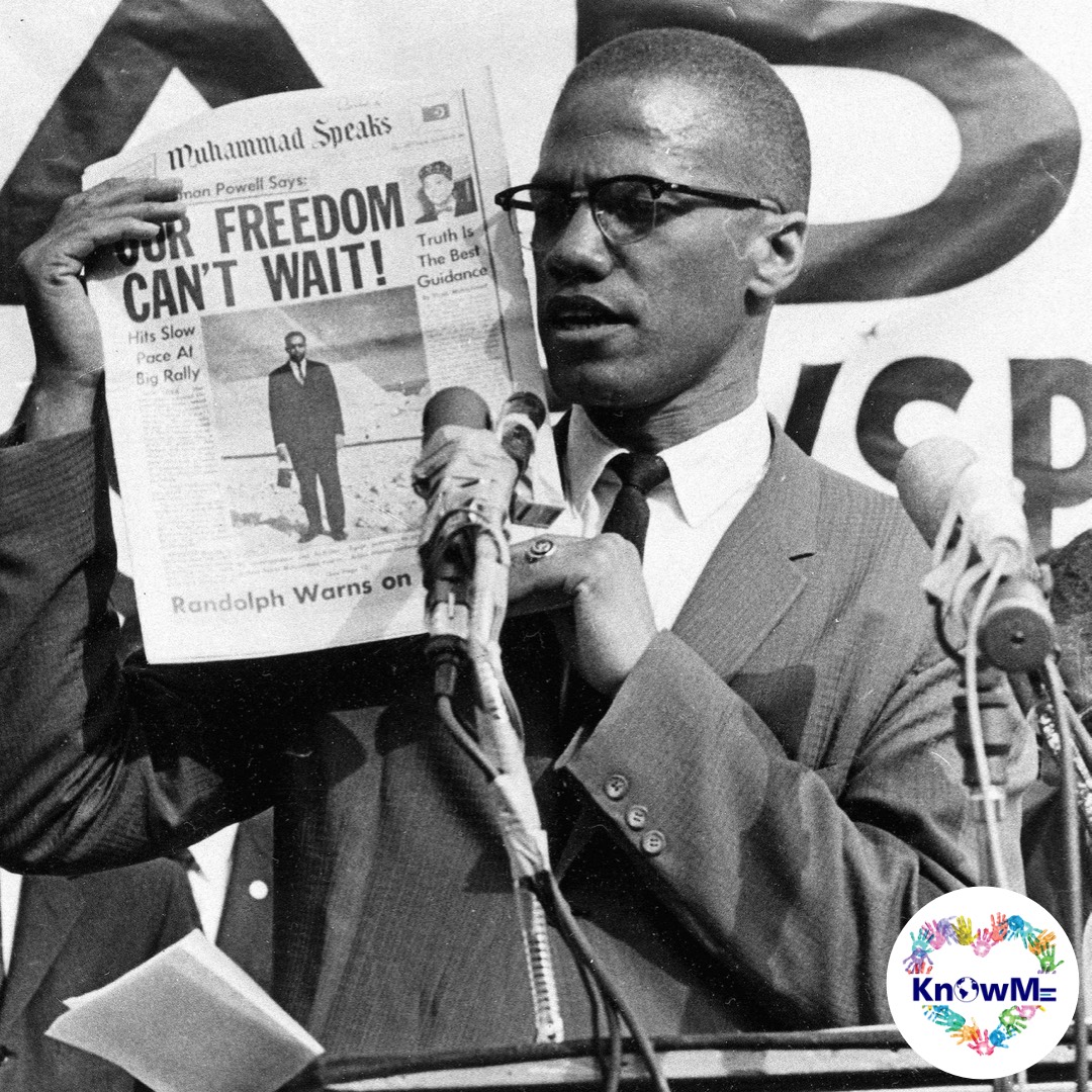 KnowMe_org's tweet image. I believe in human beings, and that all human beings should be respected as such, regardless of their color. -Malcolm X

#HappybirthdayMalcolmx #Diversityequityinclusion